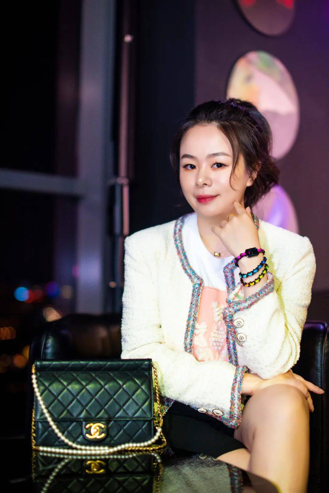 耳环|和周迅、刘雯在成都蹦迪，香奈儿新表派对有多high？