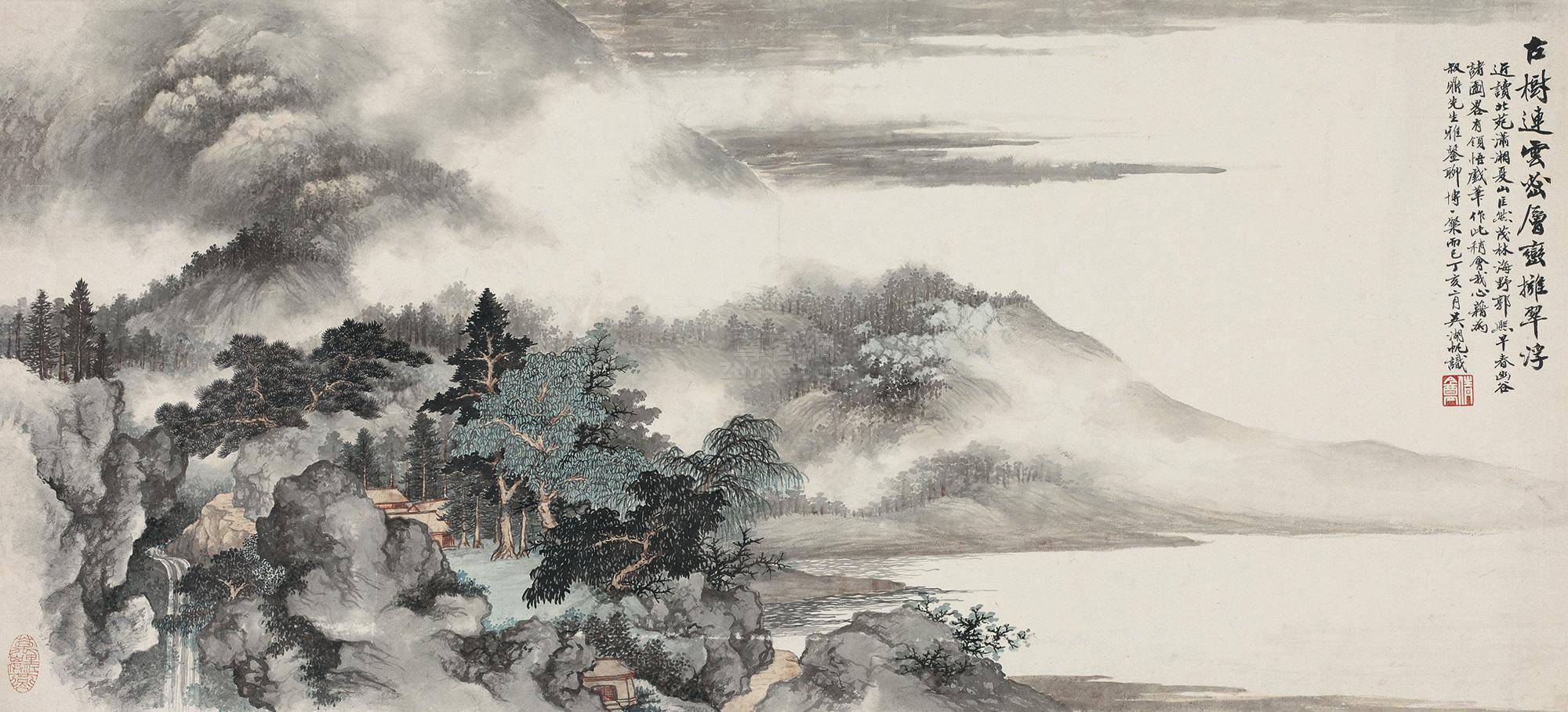 21幅经典国画,让你认识明清和近代时期的艺术大家