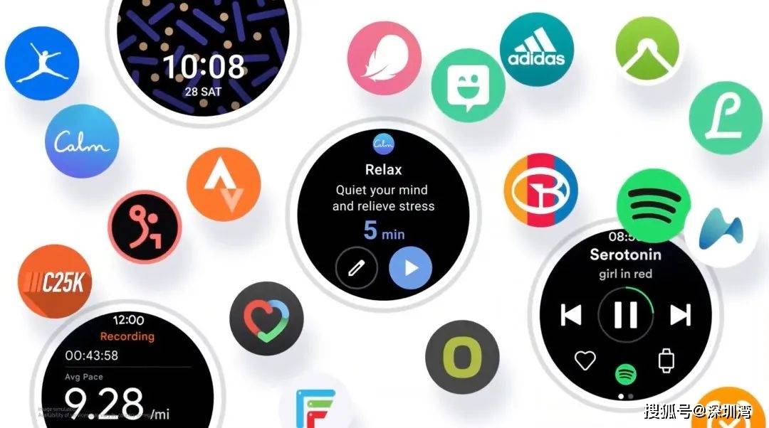 Tizen|三星基于 Wear OS 打造了 One UI Watch,看起来与鸿蒙很像