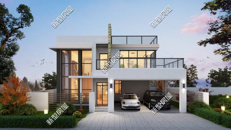 带车库露台10套高颜值农村别墅网友这样的房子才适合新农村