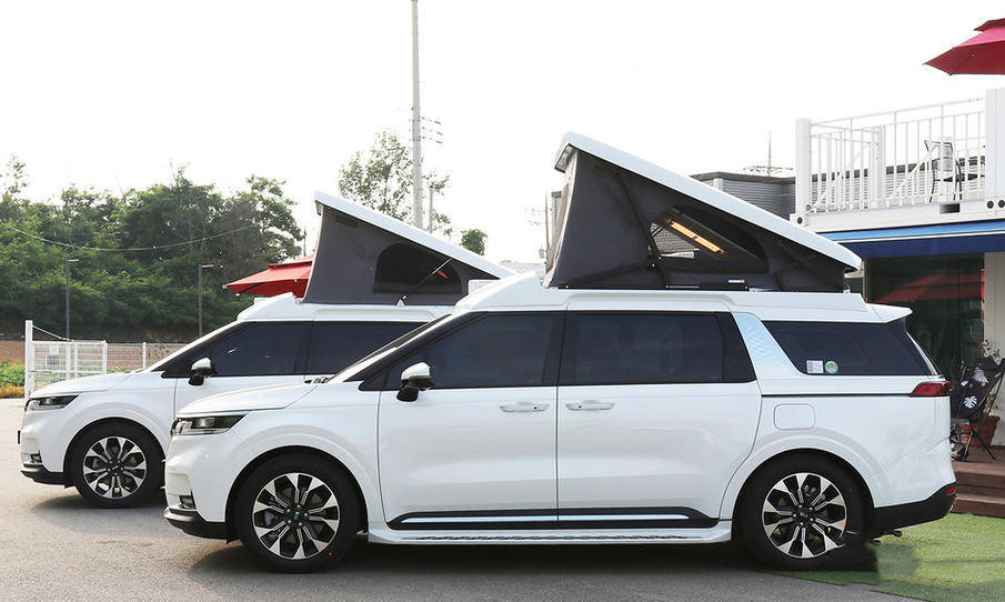 韩系动向420起亚嘉华推出露营版这才是最实用的房车