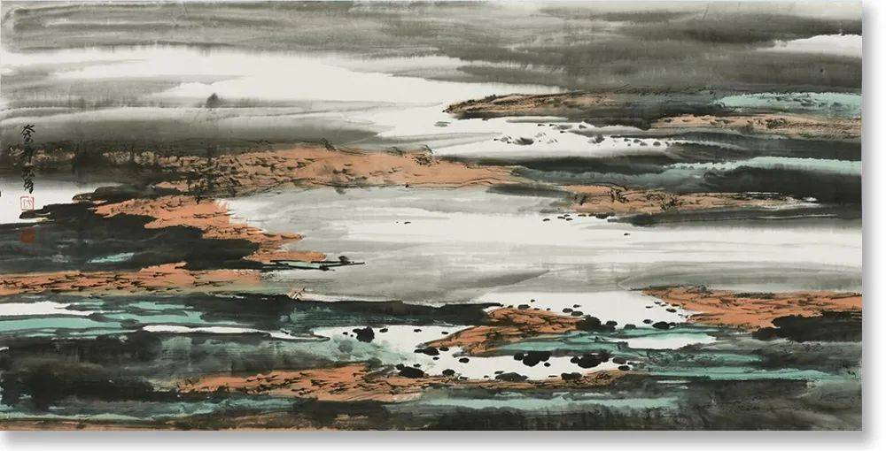 「沉浮」｜丹青追梦 水墨本色-中国当代书画名家个人云展览_画展