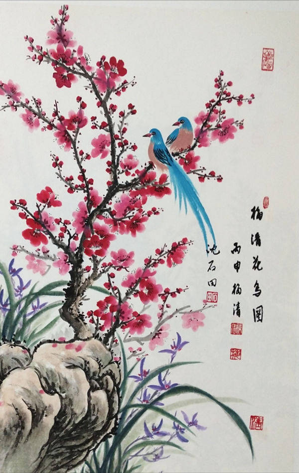 沈坤(沈石田)吴门画派掌门人 2020中国国家画院预展臻品_作品