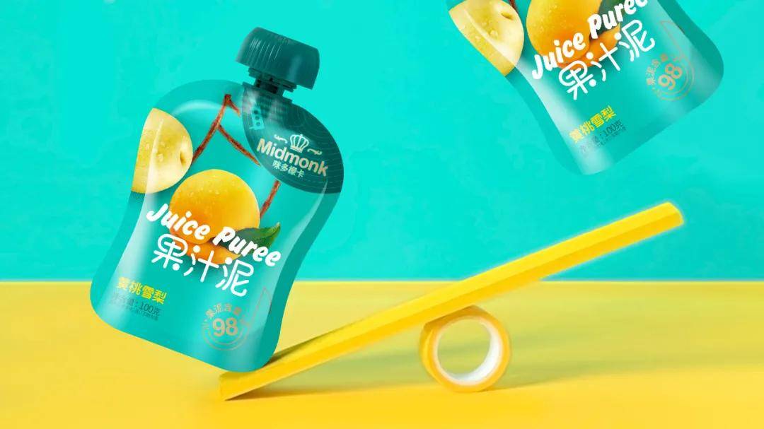 经验教程|果泥哪个牌子好？这款果泥设计以音乐为主题，一下子提升了市场竞争力