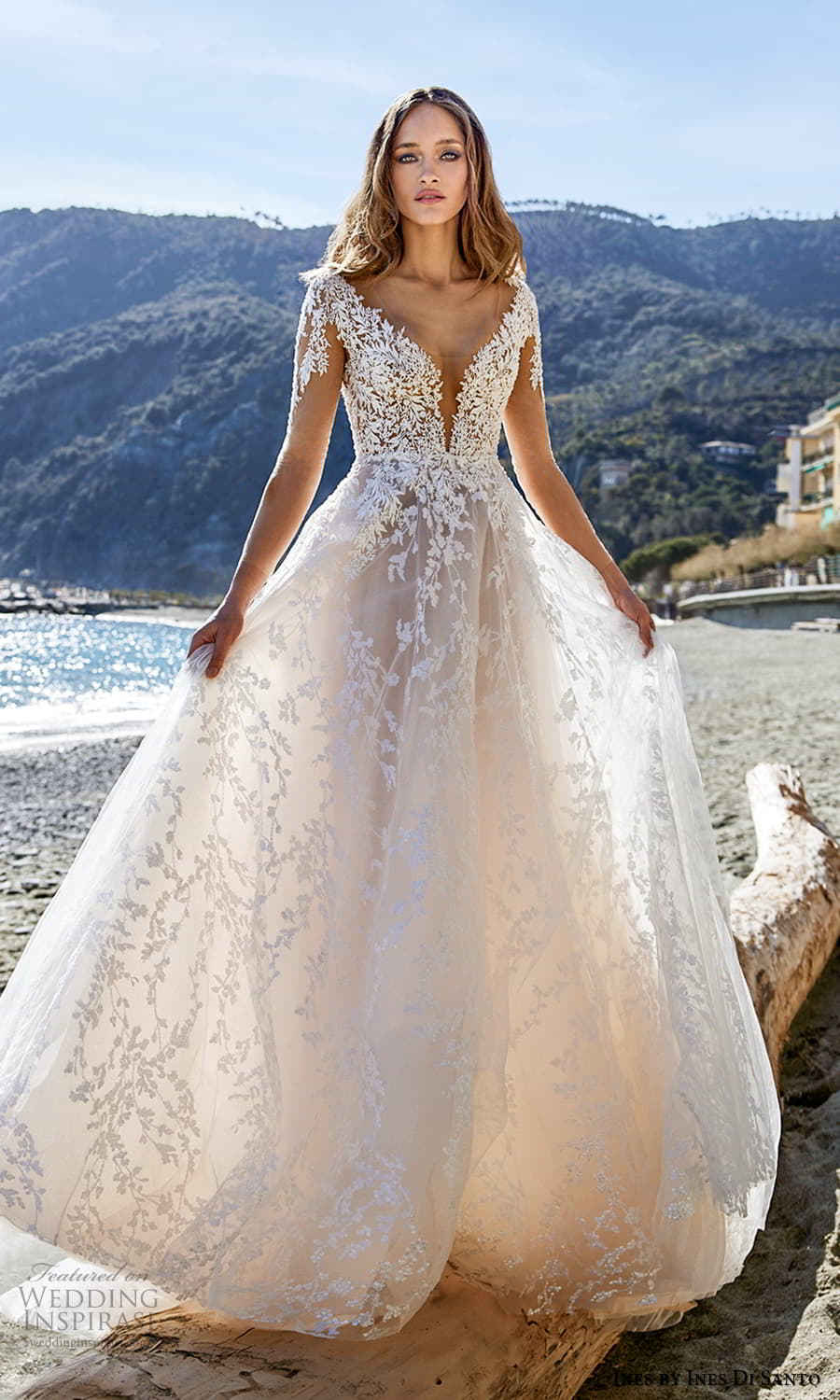 系列|Ines by Ines Di Santo 2022 春季婚纱系列 令人惊叹的浪漫礼服