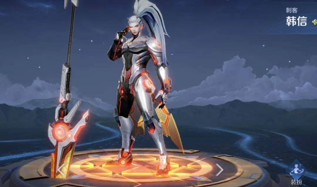 韩信最出色皮肤已非街头霸王白龙吟特效帅限定更受玩家喜欢