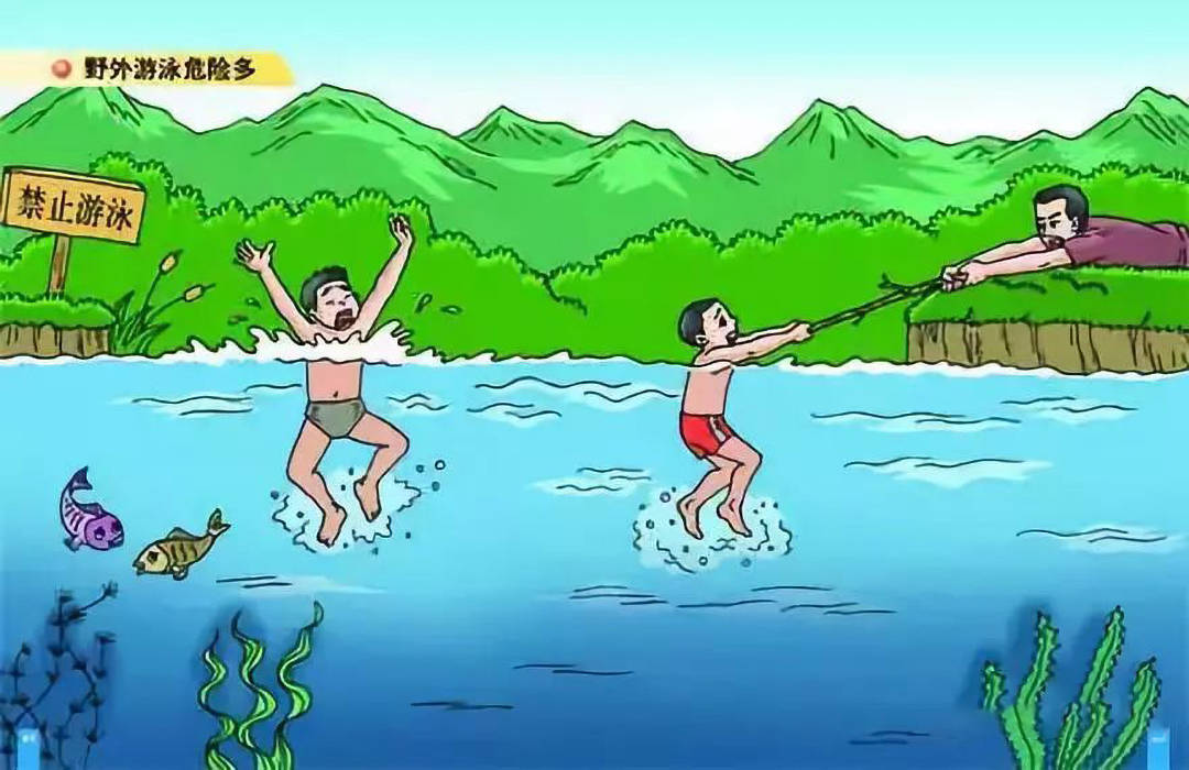 武汉网红打卡地惊现一群裸泳者,居然还全程直播,结局亮了_游泳