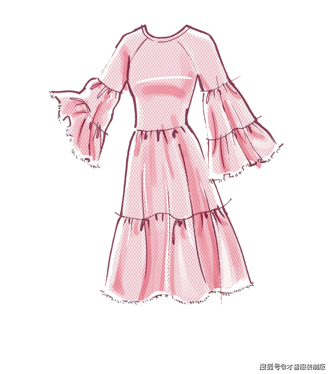 服装|16款连衣裙的设计款式图