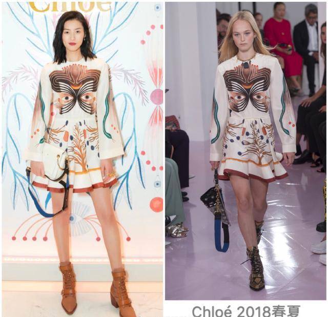 感觉|158张韶涵和178刘雯撞衫，相差20厘米气质就是不一样