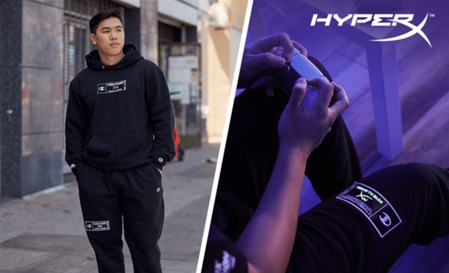 服装|HyperX 与 Champion 再次联名,推出夜光元素服饰