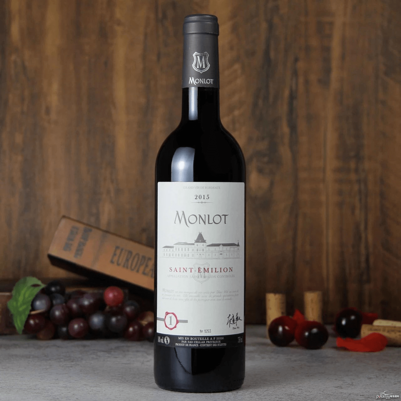 法国波尔多白羽风情红葡萄酒
