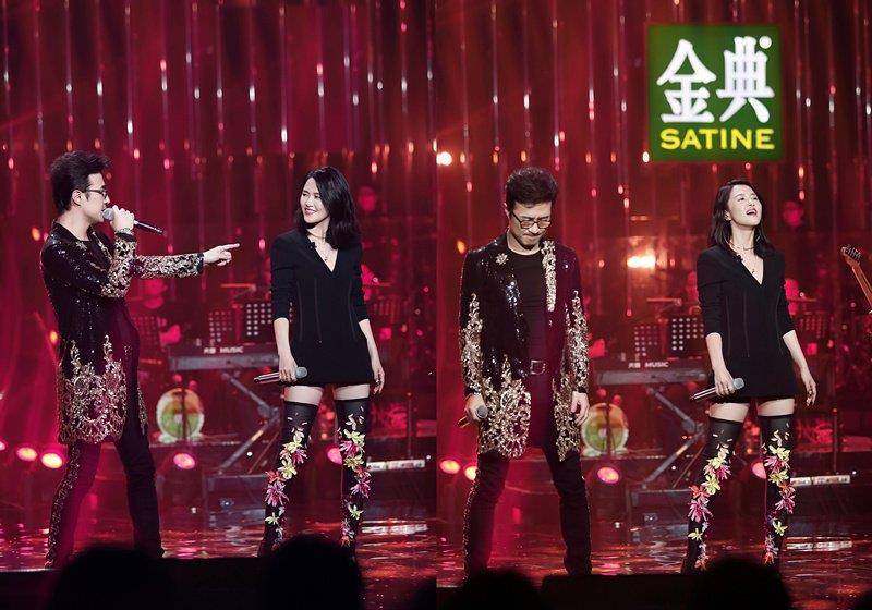 手表|汪峰终于不穿皮裤,却被谭维维的蕾丝长筒靴和手表抢镜!