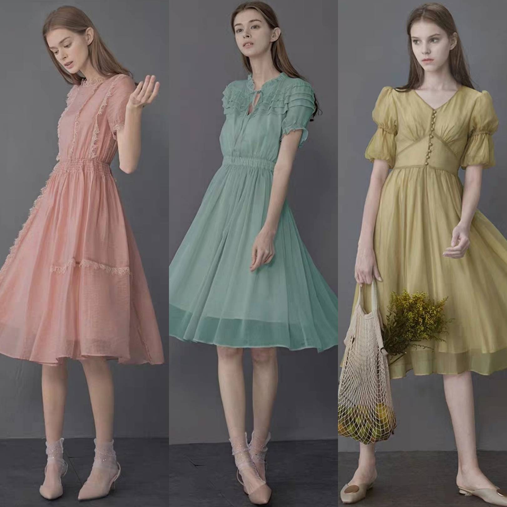设计|开启夏日清新之旅，这些时尚优雅的连衣裙，pick一件搞定全身