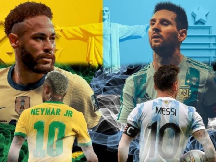 美洲杯决赛!南美世仇梦幻对决-梅西vs内马尔