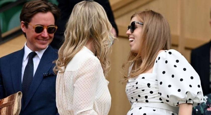 球赛|凯特居家隔离一周解放，绿色洋装抢镜网球赛，娘家总动员现时尚力