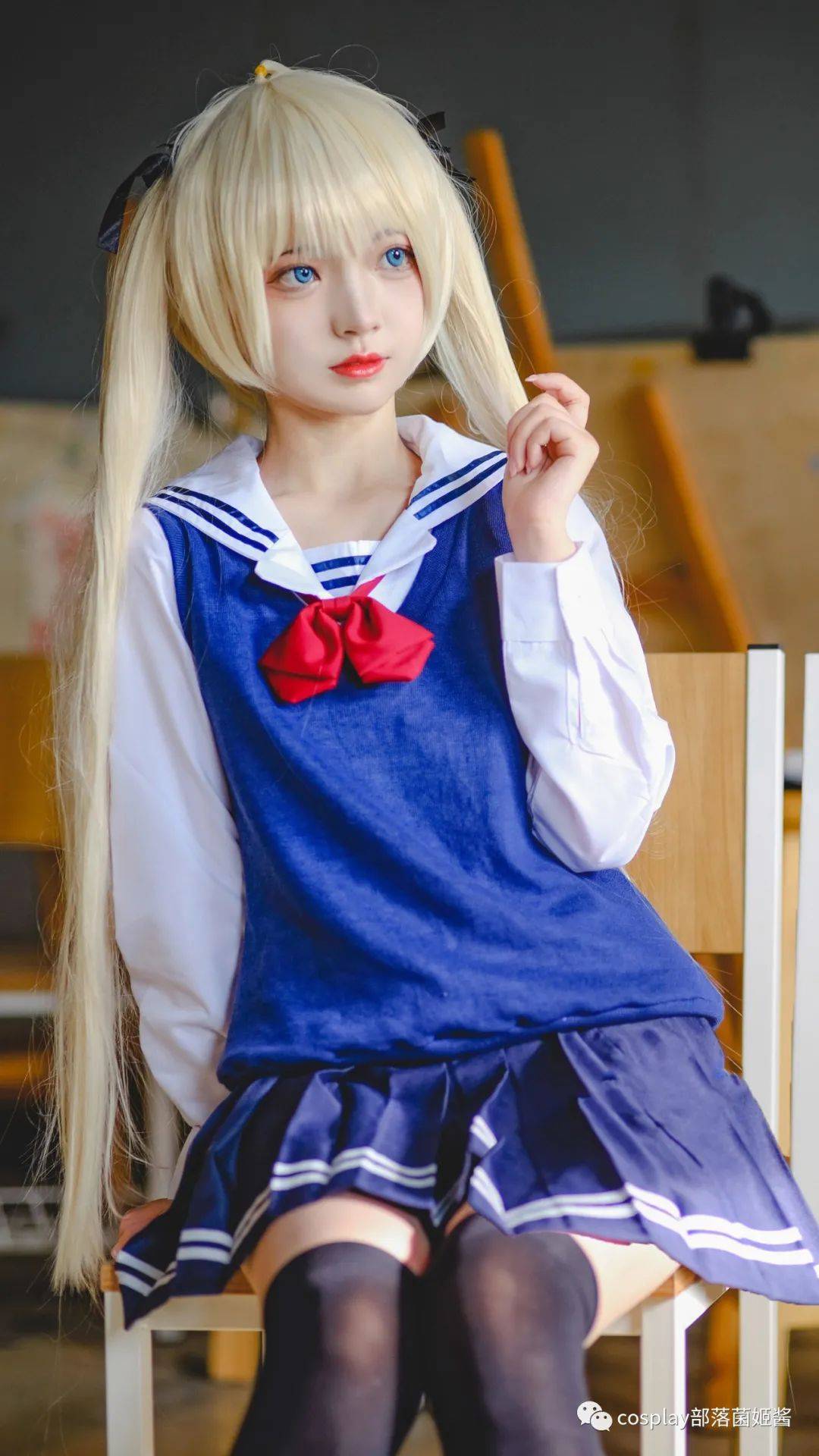 cos ：路人女主英梨梨cos正片@钉宫草莓 ,才不是金毛败犬呢！