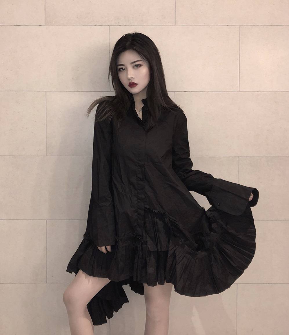设计|邻家女孩式的“衬衫百褶裙”，温柔又青春，满足你的活力少女心！