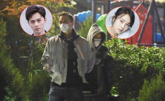 张佳宁|叶祖新和张佳宁恋爱后罕见同框，身穿同款卫衣挽手闲逛超甜蜜