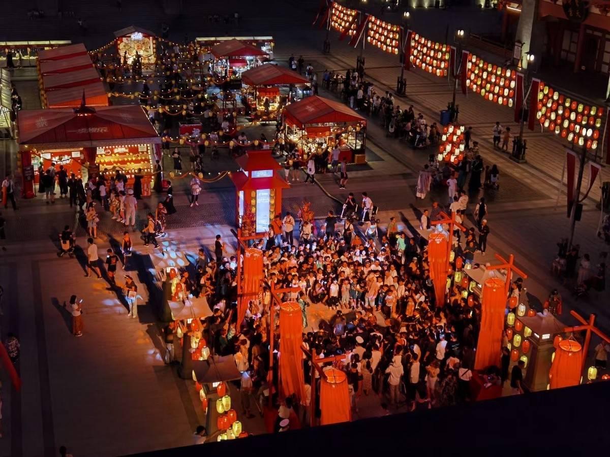 苏州惊现大唐盛景,电影世界超豪华市集快来打卡