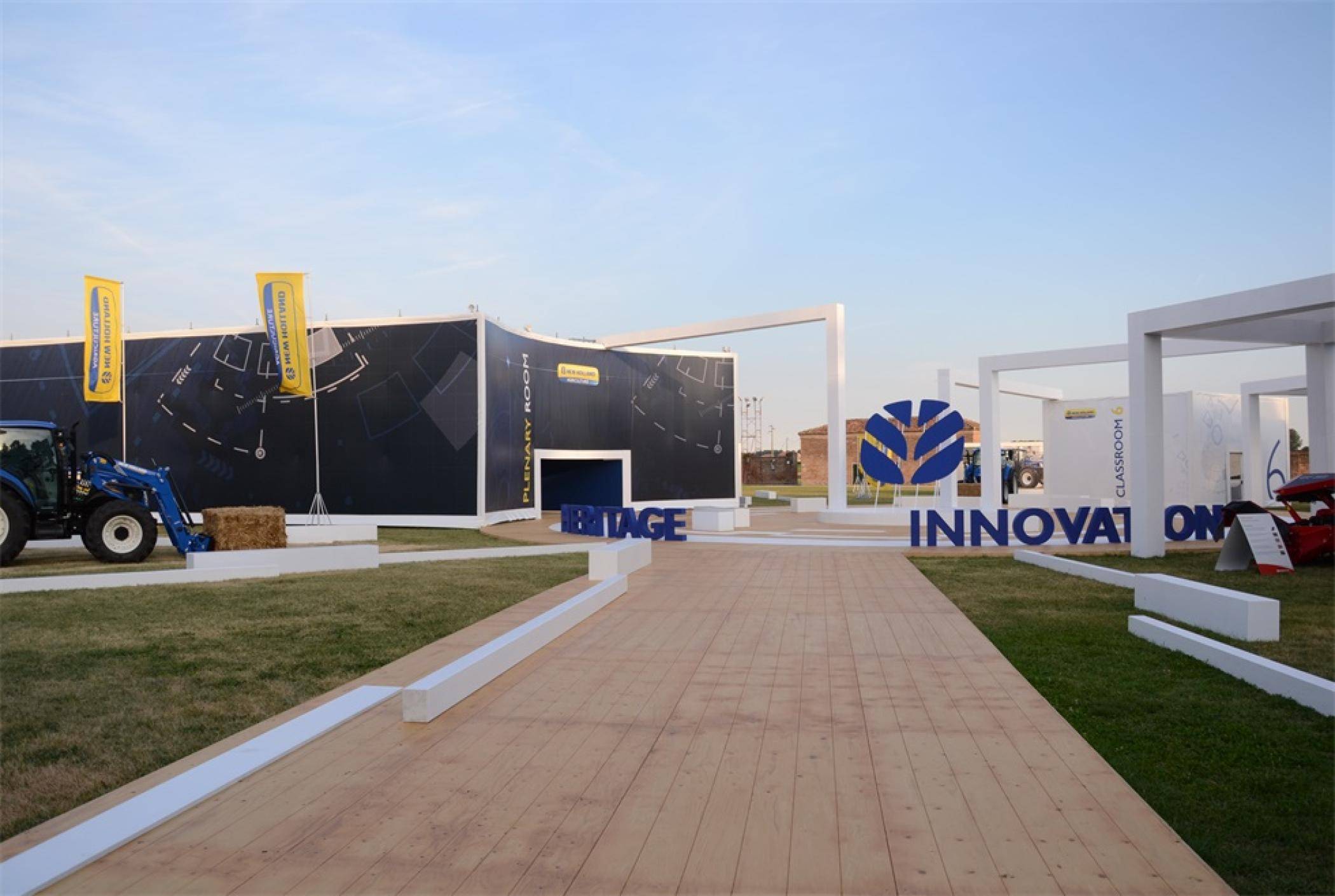 创意仓田野学院农业机械推广活动意大利