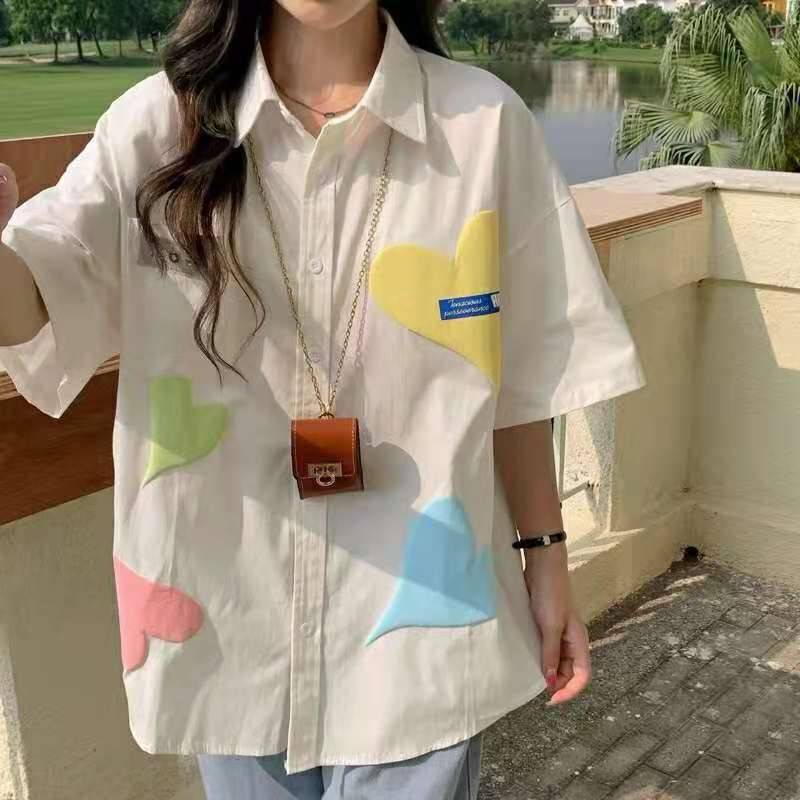 女生|痞帅的工装风，不需要厚热的工装裤，一件衬衫就能搭配出来