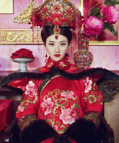 张雨绮|盘点娱乐圈那些古装新娘之最，赵丽颖的最可爱