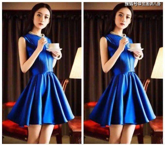 整体|同样是蓝色礼服, 赵丽颖排最后, 杨幂最公主, 你同意吗