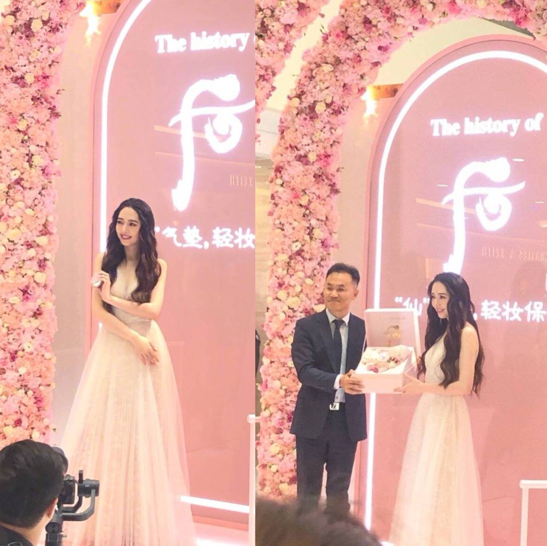 女神|郭碧婷订婚后美貌再升级，白裙配卷发尽显优雅！生图一样很能打！