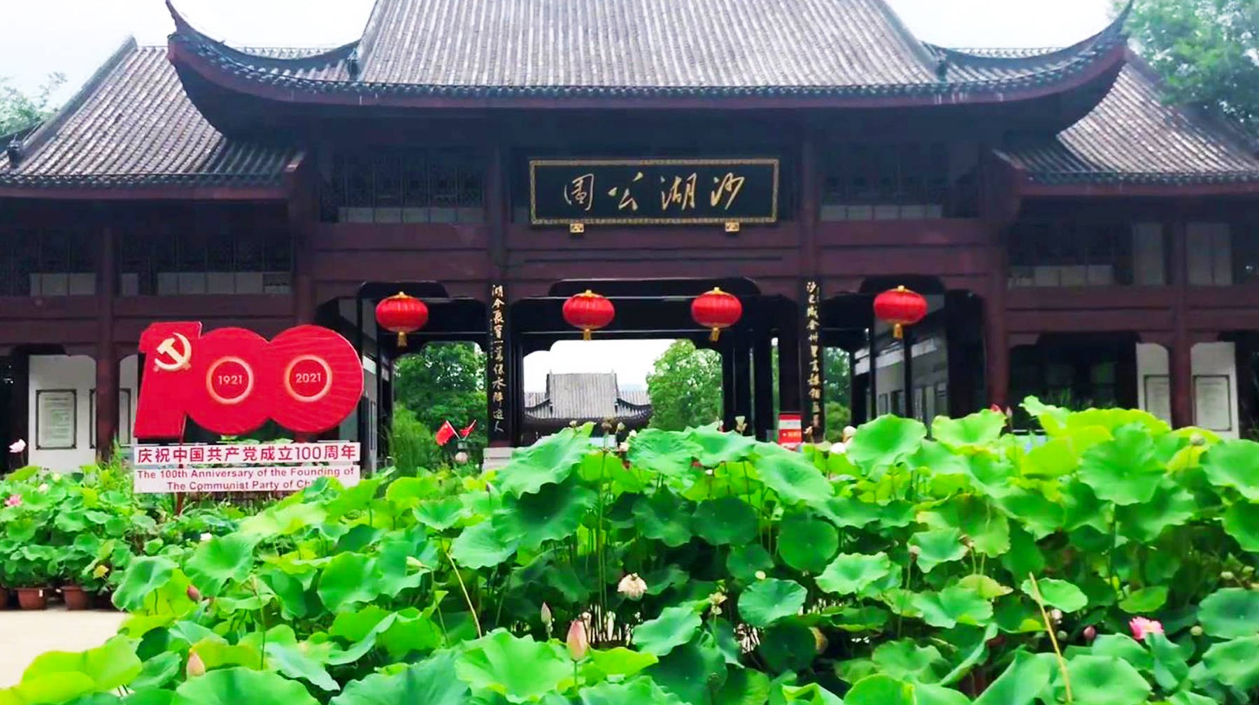 武汉城区有座以荷花为亮点的公园：面积全市第二，荷景风华正茂
