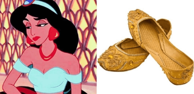 整体|现实中迪士尼公主的鞋子，爱洛公主鞋子很难驾驭，水晶鞋一眼惊艳