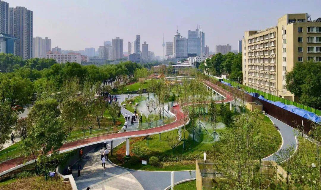 112天,小寨公园建成向市民开放