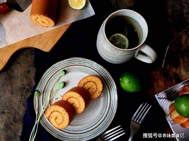 油纸|吃过多种多样的蛋糕卷？但你吃过这样小清新的蛋糕卷吗？