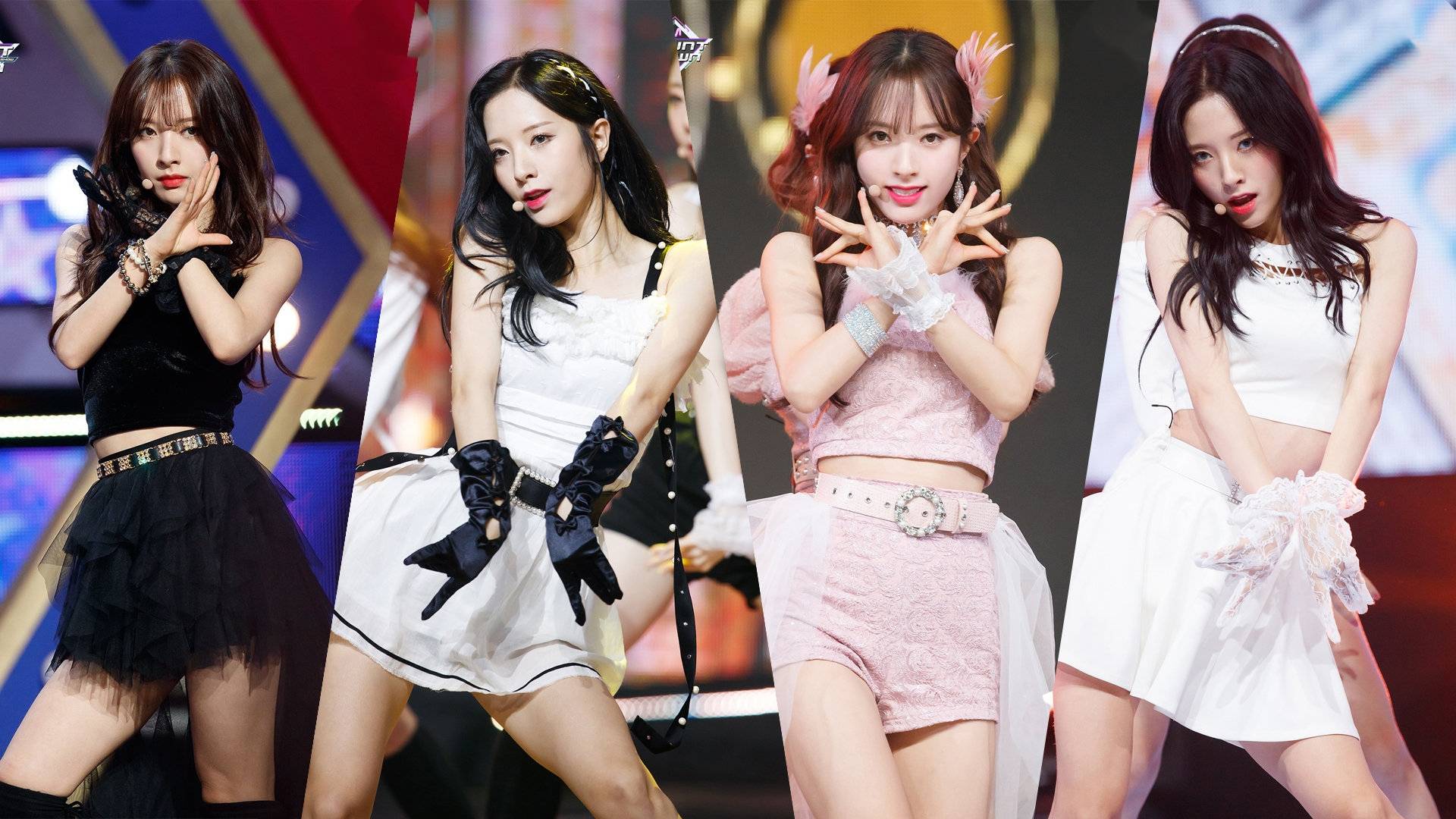 舞台|“宇宙门面”苞娜颜值太绝,泡泡袖格纹衫搭超短热裤,冰激凌少女