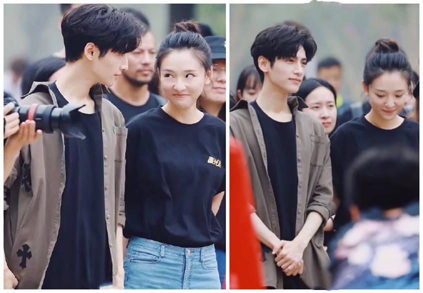 青春|罗云熙、吴倩新剧路透图曝光，二人颜值抗打，男方真实身高引质疑