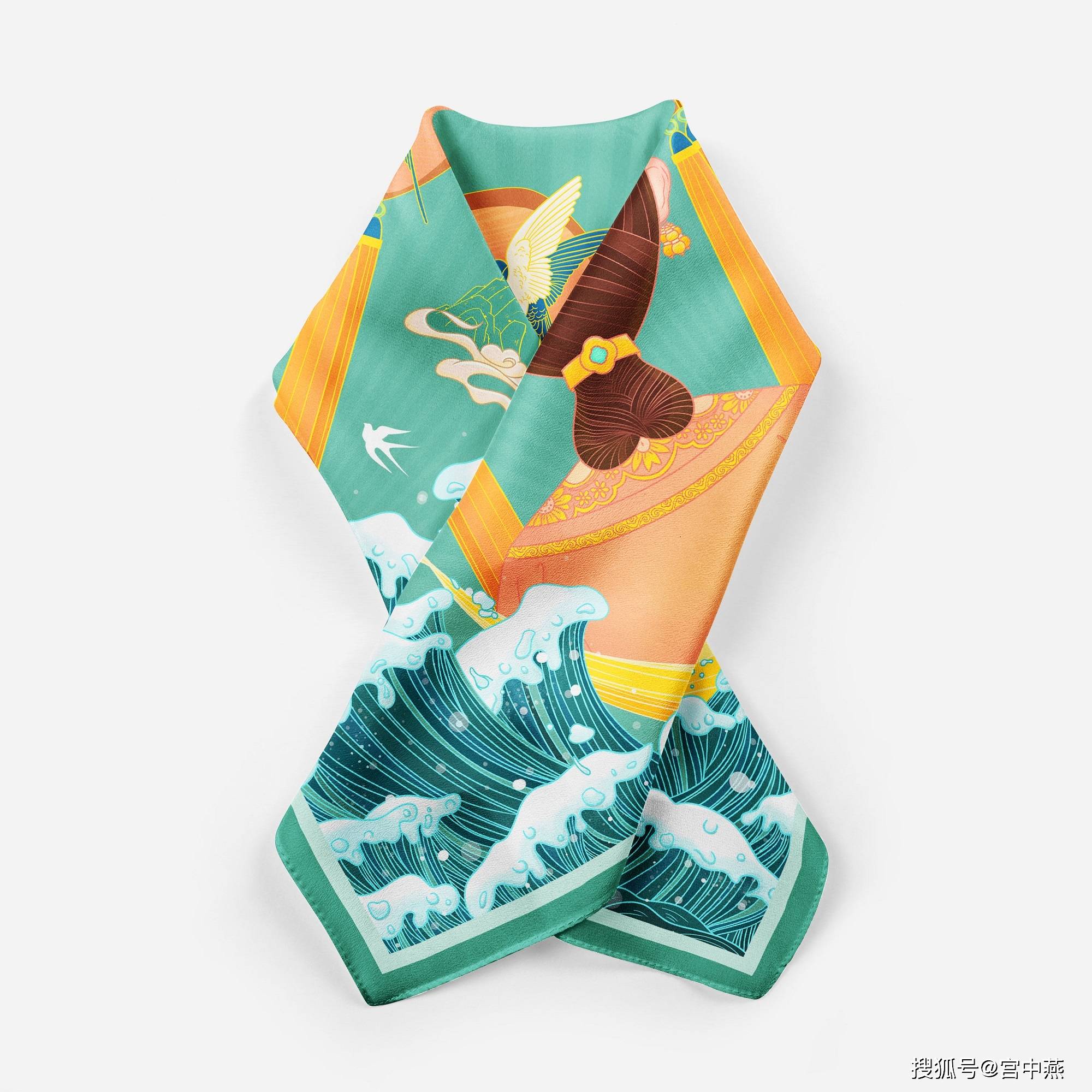 成梅花|宫中燕携手万事利丝绸御潮而来！