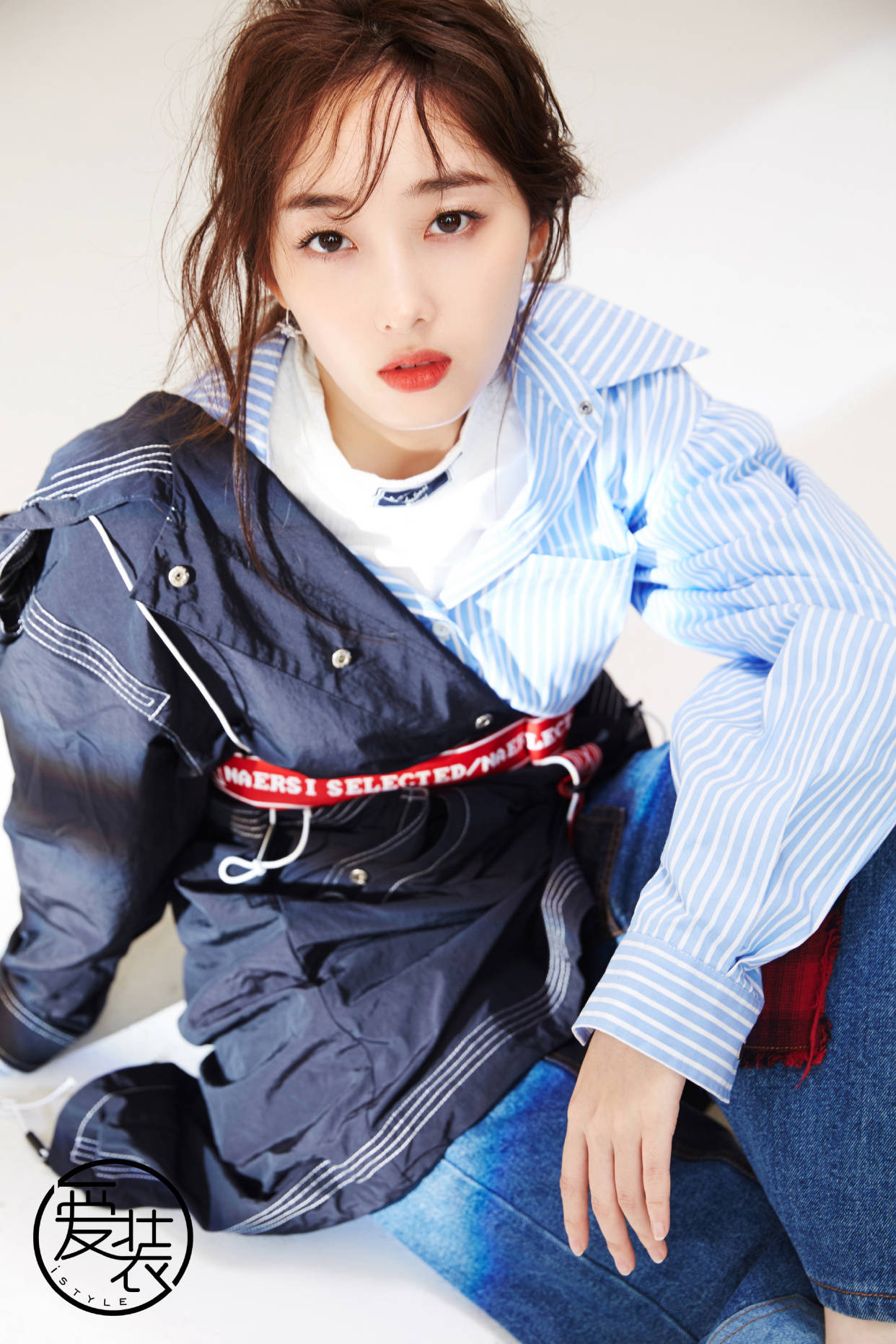 蒋梦婕|“最胖林黛玉”完美逆袭！蒋梦婕焦糖皮裙一抹红唇，气质惊艳网友