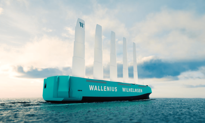 瑞典船厂公布新式帆船概念，用于车辆洲际运输，可减少90%碳排放