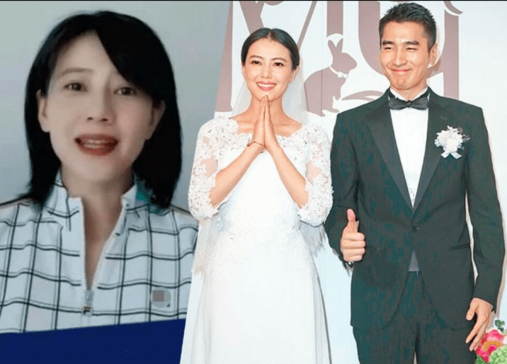 广告|有情况?高圆圆拍广告穿紧身连衣裙,手捧微凸小腹不断抚摸被指怀二胎