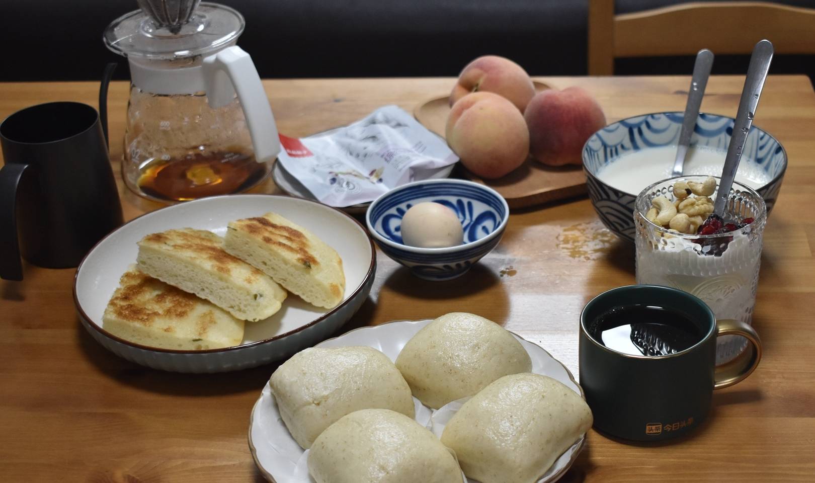 面团|晒勤劳媳妇的七天早餐,食材普通家常做法,老公说家里的早餐好吃
