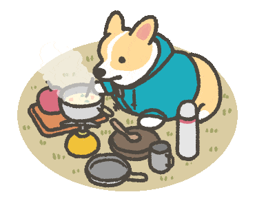 好朋友|毛茸茸的朋友们，日本插画师笔下可爱的柯基