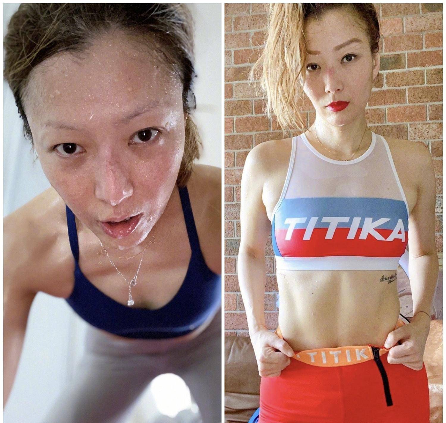 甘比|郑秀文现身发胖了！穿衣时髦个性，身旁甘比穿大牌裙装反而显臃肿