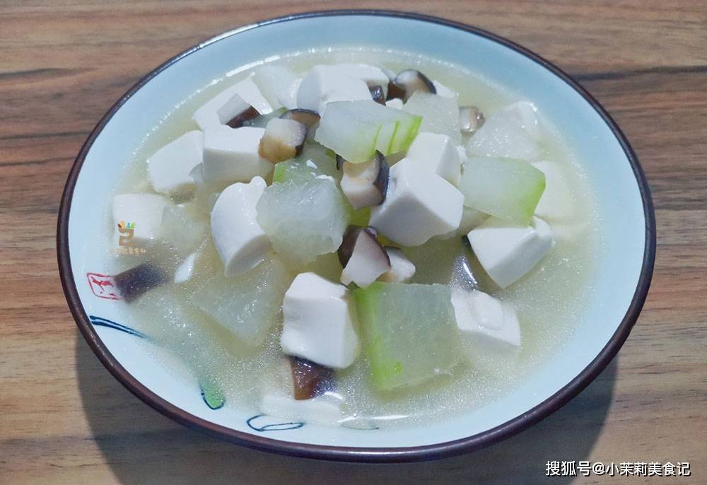 推薦食譜:冬瓜豆腐湯