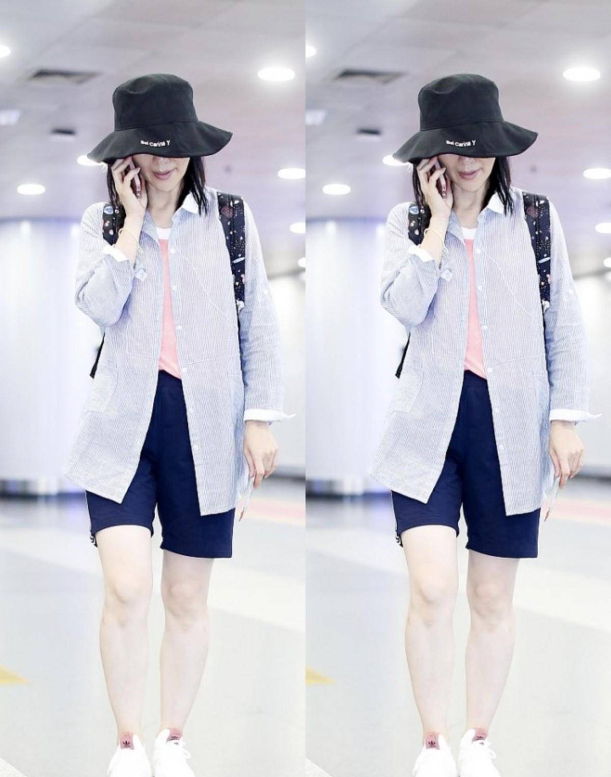 胡可|胡可沙溢都老夫老妻了还这么腻歪，走路也要搂着，还挺让人羡慕的