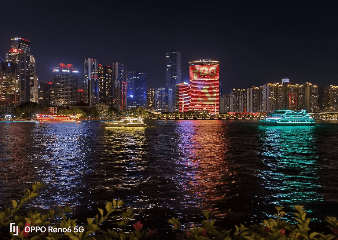 谁说只有颜值能打opporeno6星黛紫拍照实测色彩细节都很足