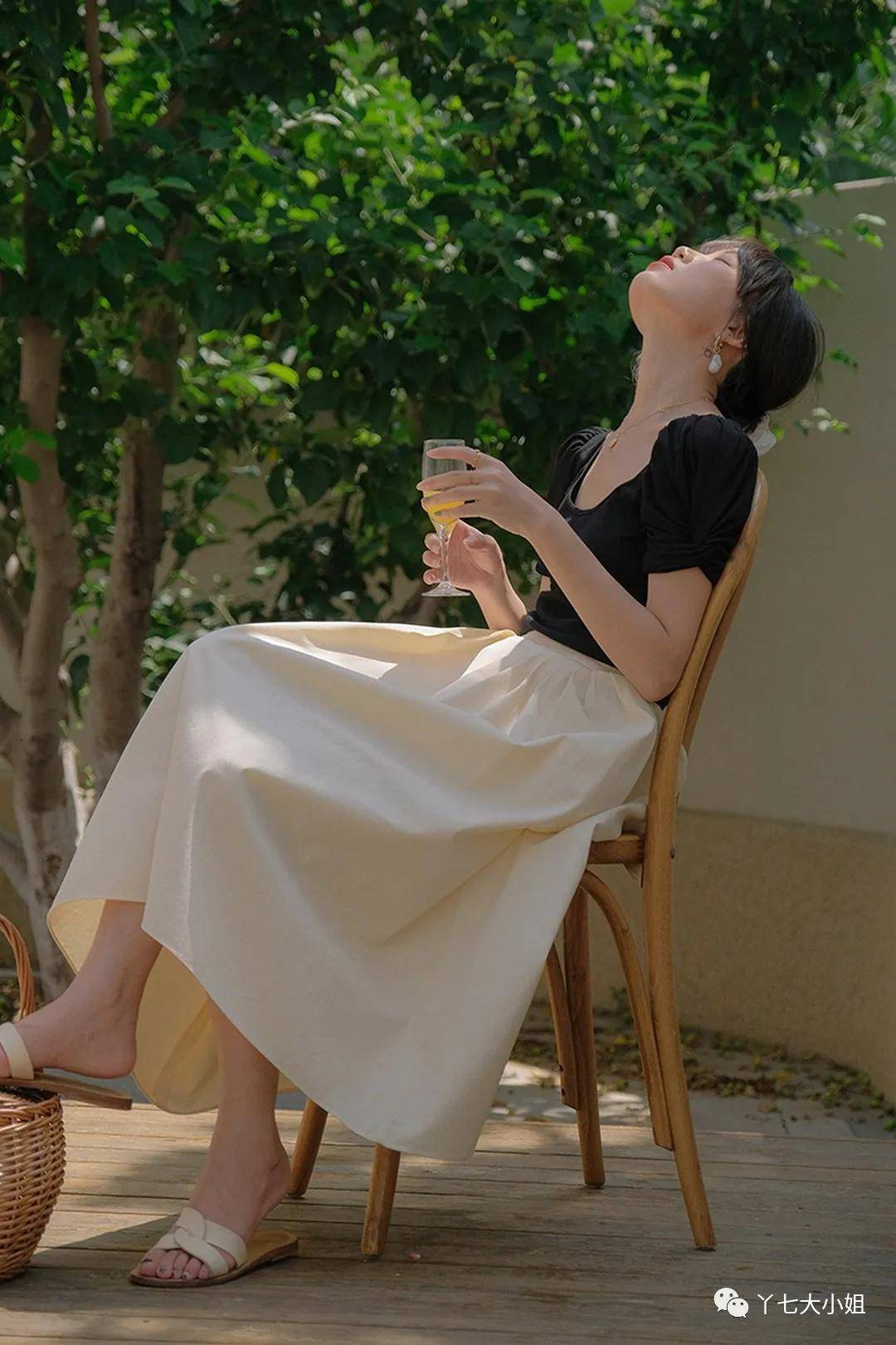 面料|今年夏天桔梗裙又火了，优雅又显气质！