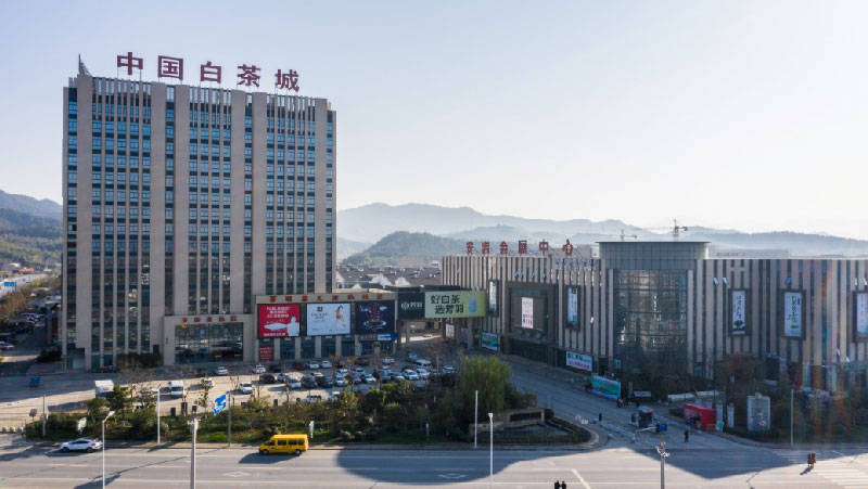 绿水青山安且吉兮安吉中国白茶城专业市场创新五化提升新模式