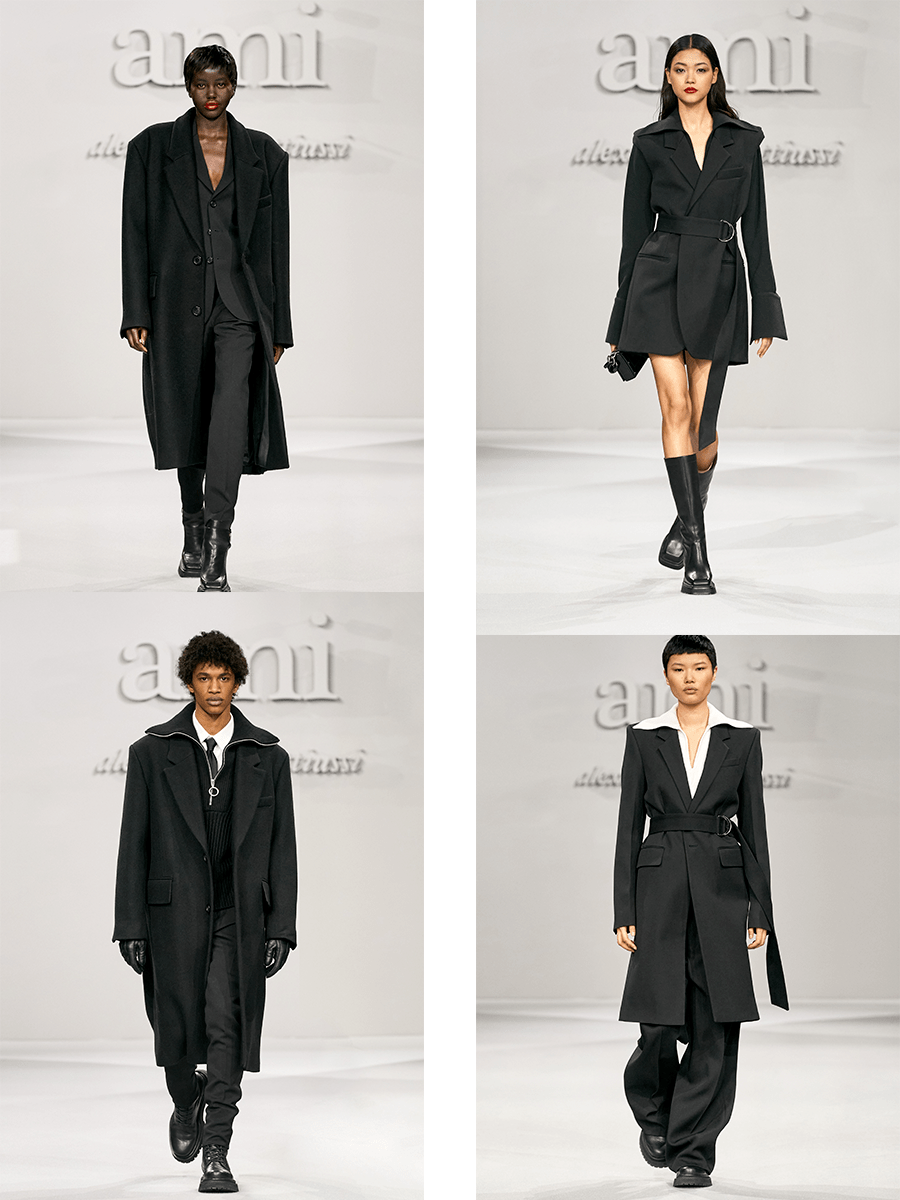 黑色|Ami 2021秋冬系列，简约朴素也不缺鲜亮色彩，自在大方