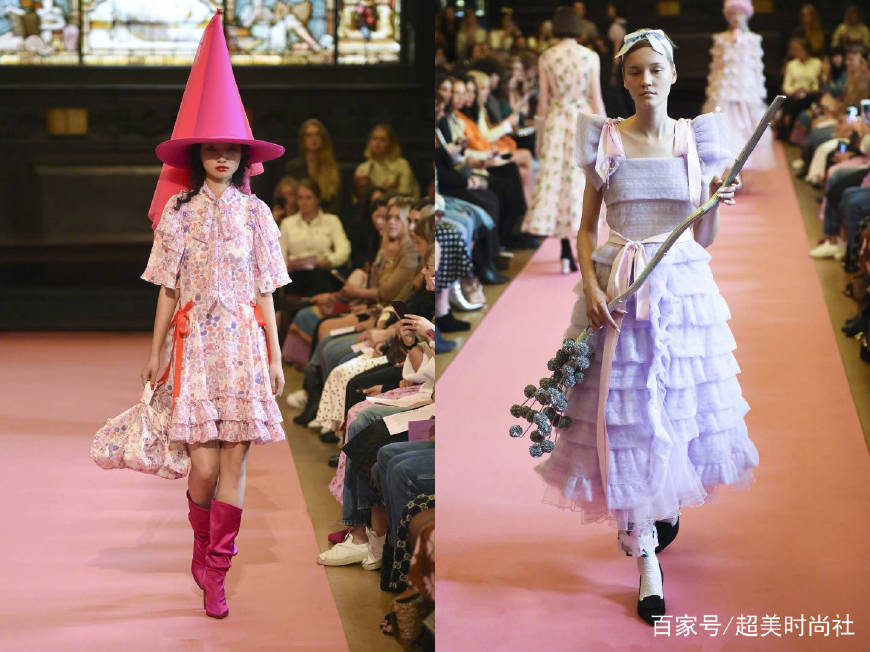 系列|飞天小魔女，明清仕女图，时装周概念元素简直“天马行空”！