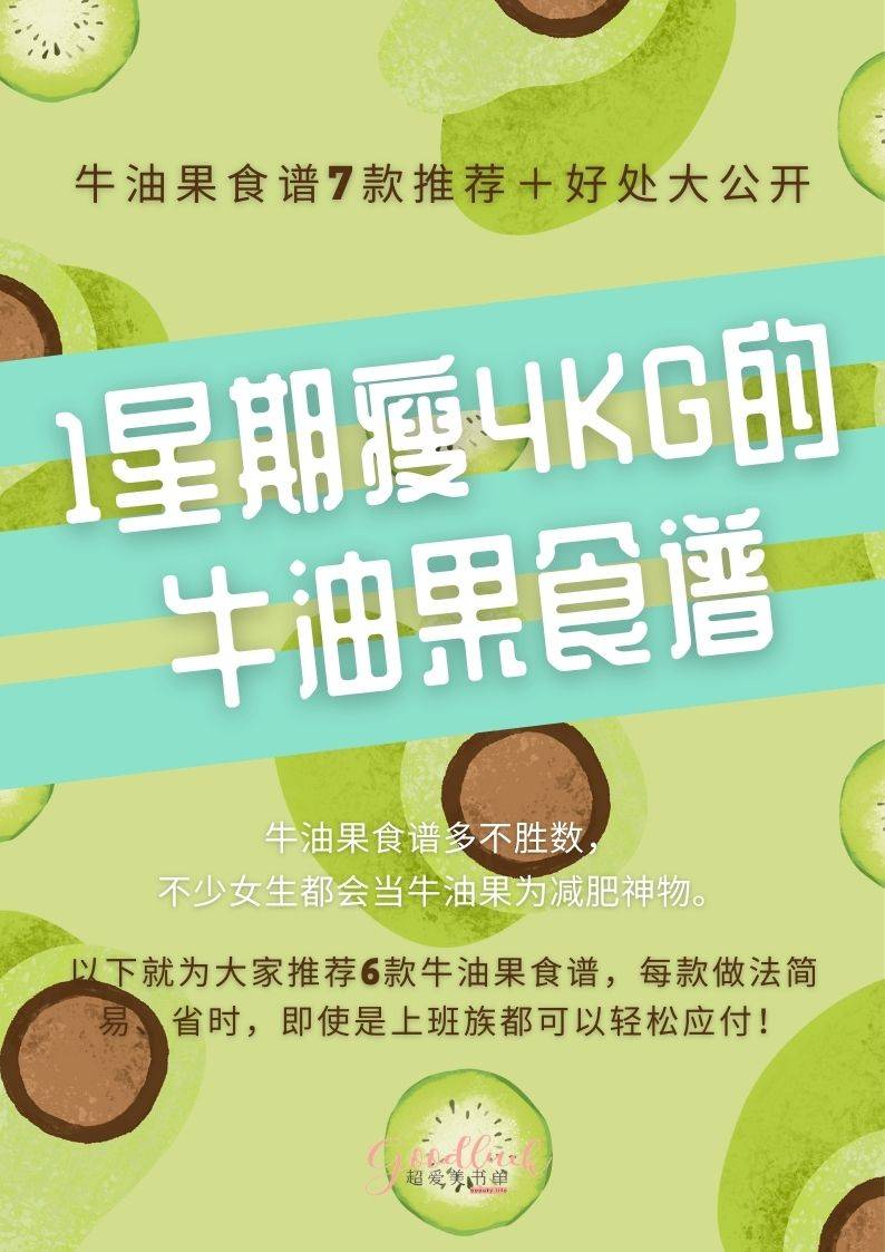 粟米片|【1星期瘦4kg的牛油果食谱,饱腹还美颜】