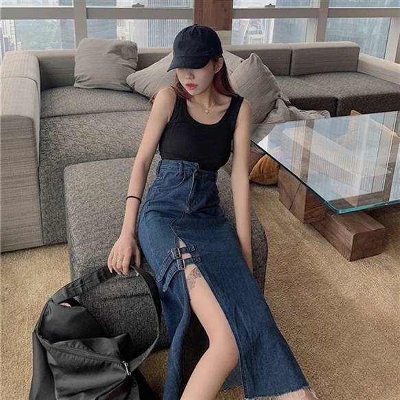 大腿|夏日半身裙穿搭来了，时尚又不缺少女感